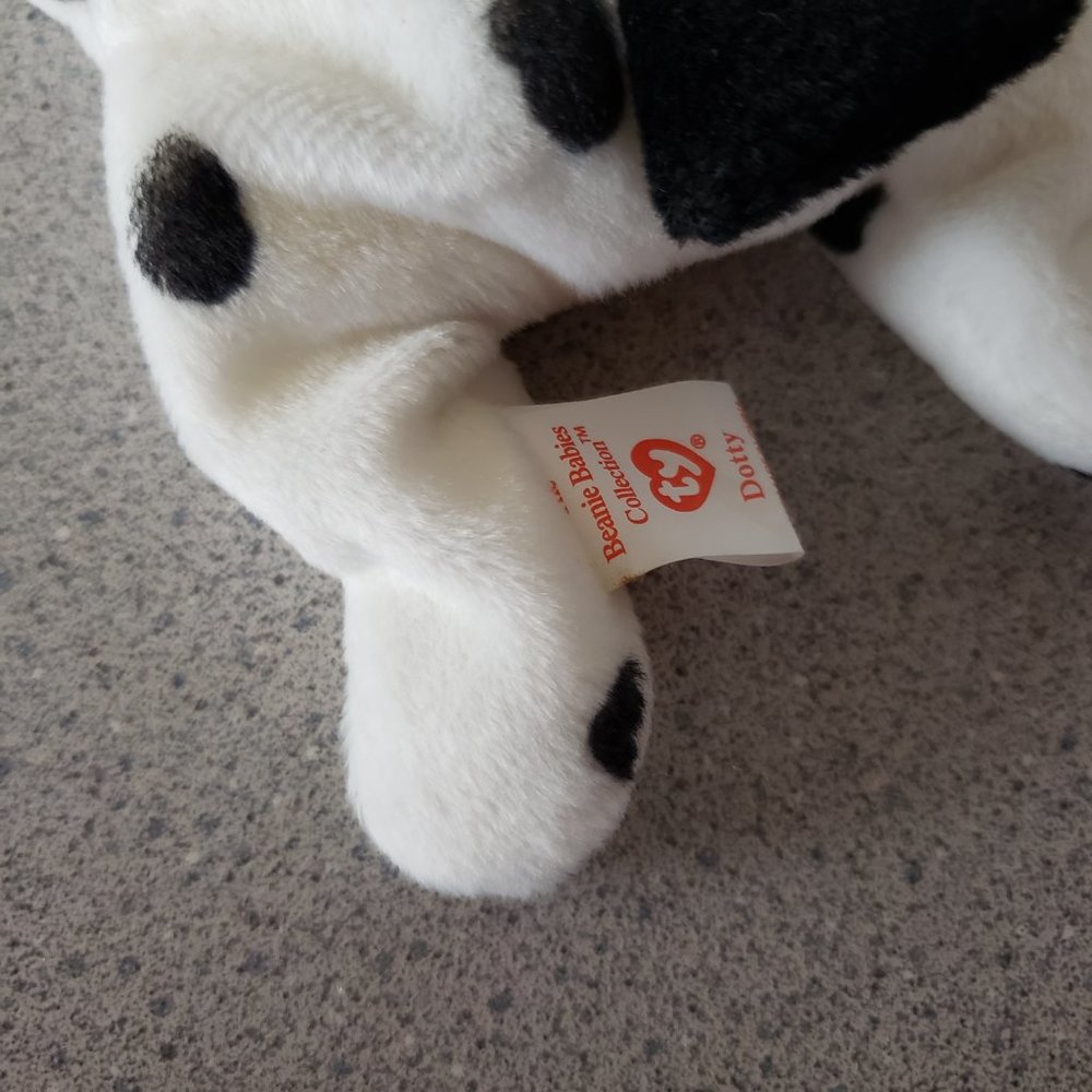 Ty Beanie Babies. Dotty the dalmatian. Style 4100 - Picture 6 of 9